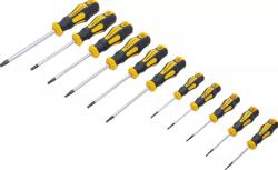 BGS technic Csavarhúzó készlet Torx lyukas 11 db-os T6 - T40 - Kraftmann (9-7845)