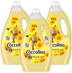 Coccolino Happy Yellow öblítőkoncentrátum (3x3000 ml)