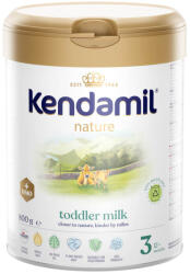 Kendamil BIO Nature 3 tejalapú anyatej-kiegészítő tápszer 12-36 hó HMO+ (800 g)