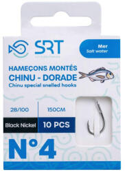 Srt Chinu-Special Daurade 0, 28mm 150cm Monofil 2 Előkötött Horog (SESAN0079-0002-28)