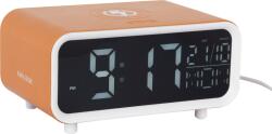 Karlsson Будилник Chunky LED, оранжев, с индукционно зареждане (KA6054YE) Будилник