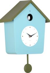 Karlsson Cuckoo Light стенен часовник с кукувица, светлосин (KA6044BL)