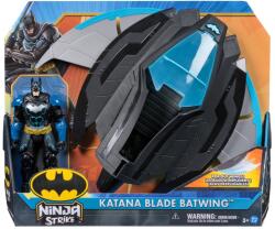 Batman Figurina cu vehicul Batman, Ninja Strike, Katana Blade Batwing, 6074110 Figurina