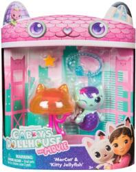 Gabby's Dollhouse Set 2 figurine Gabbys Dollhouse, Mer Cat si Kitty Jellyfish, 20151836 Figurina