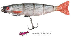 Fox Rage Pro Shad Jointed Loaded 18cm Ultra Natural Roach Gumihal (NRR110)