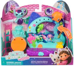 Gabby's Dollhouse Set de joaca cu figurine, Gabbys Dollhouse, MerCats Aquarium Balcony, 20152984 Figurina