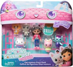 Gabby's Dollhouse Set mini figurine, Gabbys Dollhouse, Cat-venture Crew, 6072633 Figurina