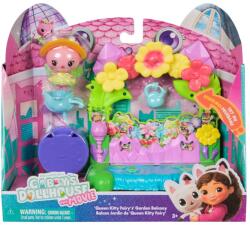 Gabby's Dollhouse Set de joaca cu figurine, Gabbys Dollhouse, Queen Kitty Fairys Garden Balcony, 20152986 Figurina