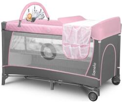 Lionelo - Utazóágy FLOWER Flamingo 5902581658791 (LN0322)