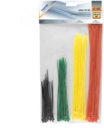 Somogyi Elektronic Set colier cablu, color, 100 buc (CT SET)