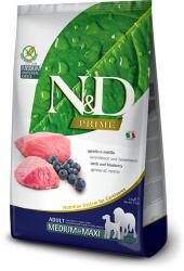 N&D Prime Dog Bárány & Áfonya Adult Medium & Maxi 12 kg