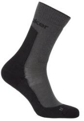 Icebreaker Merino Hike+ Medium Crew Women Șosete OBSIDIAN/BLACK M