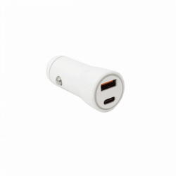 SBOX CC-095 USB-A + USB-C 20W Alb (T-MLX49796) - pcone