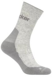 Icebreaker Merino Hike+ Light Crew Women Șosete BLIZZARD HTHR/ALLOY M