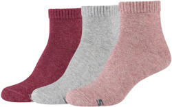 Skechers Férfi zokni, Skechers 3PPK Wm Casual Quarter Socks, sokszínű 35 színes