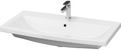 Cersanit Como 90 kerámia mosdó csaplyukkal és túlfolyóval, fehér K32-019-PT KIFUTÓ (K32-019-PT)