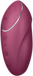Satisfyer Tap & Climax 1 - vibrator și stimulator clitoris 2în1 - roșu (4061504046006) Vibrator