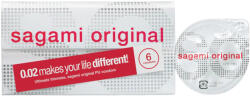 Sagami Original 0.02 - презервативи - ултра тънки - 55мм (6бр. ) - desirel