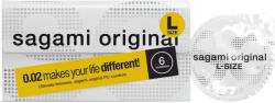 Sagami Original 0.02 L - презерватив - 58мм - 6 броя - desirel