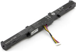 Laptophardware Asus GL752VW, N552VX, N752VX helyettesítő új 4 cellás 2200mAh (33Wh) akkumulátor (A41N1501)