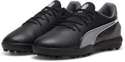 PUMA Gyerek Futball Turf Talp, Szintetikus Felsőrész King Match Tt Black PUMA fehér|fekete|szürke