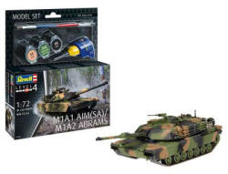 Revell - Model szett M1A1 AIM(SA)/ M1A2 Abrams (63346) (63346_R)