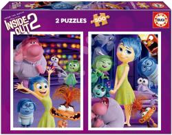 Educa Puzzle Disney Inside Out 2 Educa 2x500 darabos és Fix ragasztó (20101)