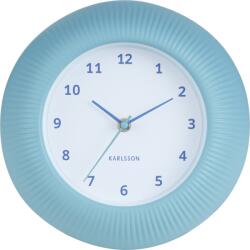 Karlsson Ceas de perete Tender Rib, albastru deschis (KA6048BL)