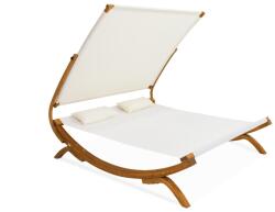 Garden Point Fiji Garden Point két személyes kerti pihenőágy, fehér (GAP355)