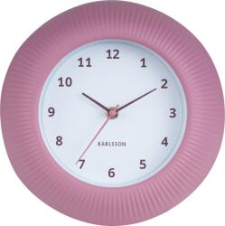 Karlsson Ceas de perete Tender Rib, roz deschis (KA6048PI)