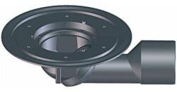 HL HL80K Balkon- és teraszlefolyó test DN50/75 elfordítható kimenettel (HL80K)