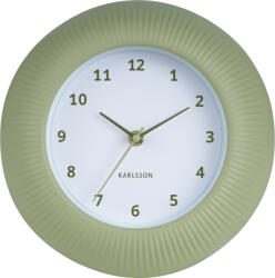 Karlsson Ceas de perete Tender Rib, verde deschis (KA6048GR)