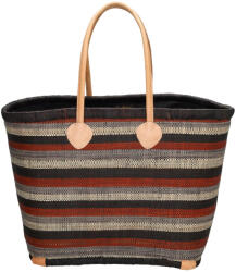 Piero Erbacci Florence Piero Erbacci Rieten barna nagy női strandtáska (21523087)