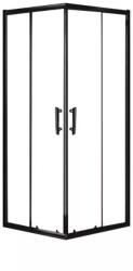 Viva Aqua Max Fekete szögletes zuhanykabin 90x90x190 cm