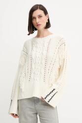 BOSS Orange pulóver - bézs M - answear - 60 990 Ft