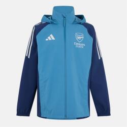 adidas Men's Tiro 24 Arsenal 2025/2026 Waterproof Long Sleeve Licensed Rain Anorak - Blue