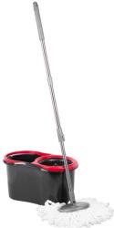StrendPRO Strend Pro TURBOSTAR BLACK EDITION takarító készlet - 13 literes vödör, forgó felmosó, teleszkópos nyél (253748)