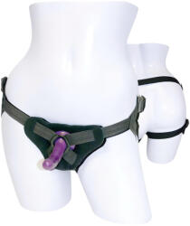 Sportsheets - felcsatolható szilikon dildó (lila)