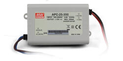 MEAN WELL APC-25-350 25-70V 0, 35A 24W LED tápegység (APC-25-350)