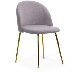 Chairs ON Scaune living din material boucle BUC 284 Gri