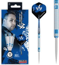 BULL'S Darts Jermaine Wattimena G3 Steel Dart, 90%, 24g