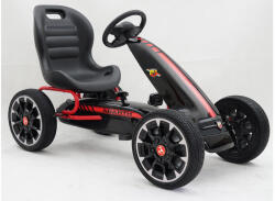  Pedálos Gokart Abarth Eredeti Licence Fekete