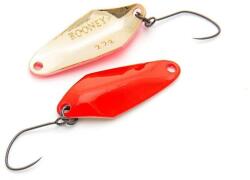 Nories Masukuroto Rooney 1, 5g 2, 9cm fluo piros/arany (001), kanál villantó (NO-10149)