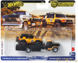 Mattel Team Transport - Toyota FJ Cruiser / Horizon Hauler szállító autó (JBM33)