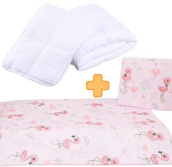 Flamingós ovis ágynemű szett