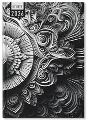 PD Calendar Határidőnapló Period DELUXE B/6 heti Rosetta papír 2026