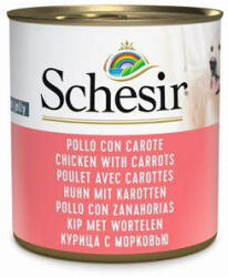 Schesir Cons. Felnőtt csirke/répa 285g
