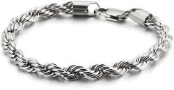 HARAHU Brățară DA-34707 - Argintie / 19cm / 6mm KP34707