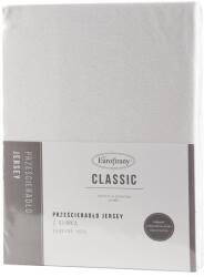 EUROFIRANY Jersey3 pamut gumis lepedő Krémszín 140x200 cm +30 cm