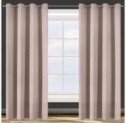 EUROFIRANY Parisa sötétítő függöny Pasztell rózsaszín 135x250 cm